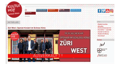 Desktop Screenshot of kulturhof.ch